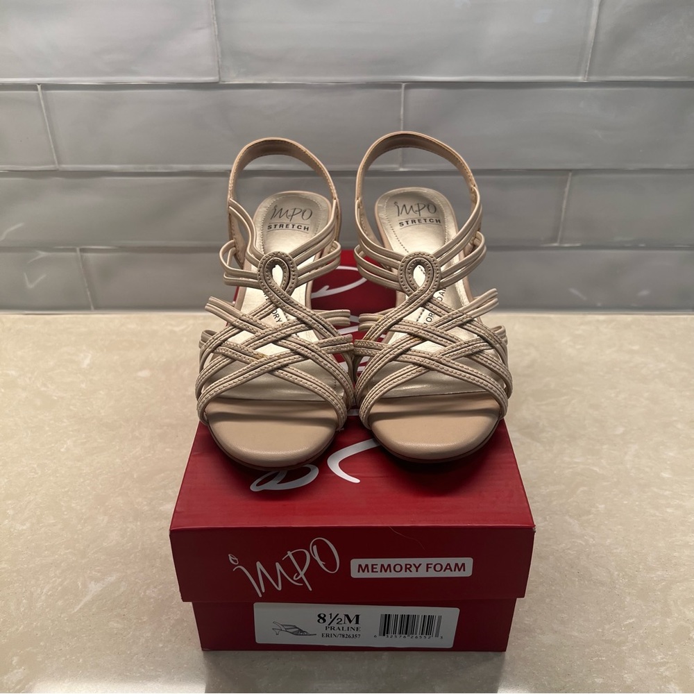 Tan Impo “Praline” Heels | Women’s Size 8.5